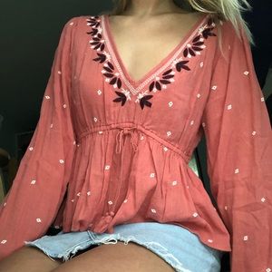 Super cute pheasant top!